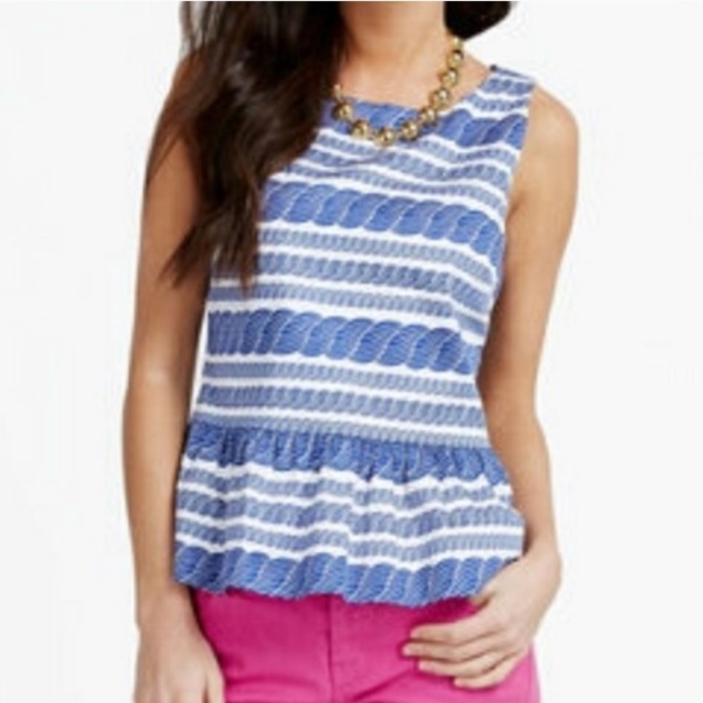 Vineyard Vines peplum top